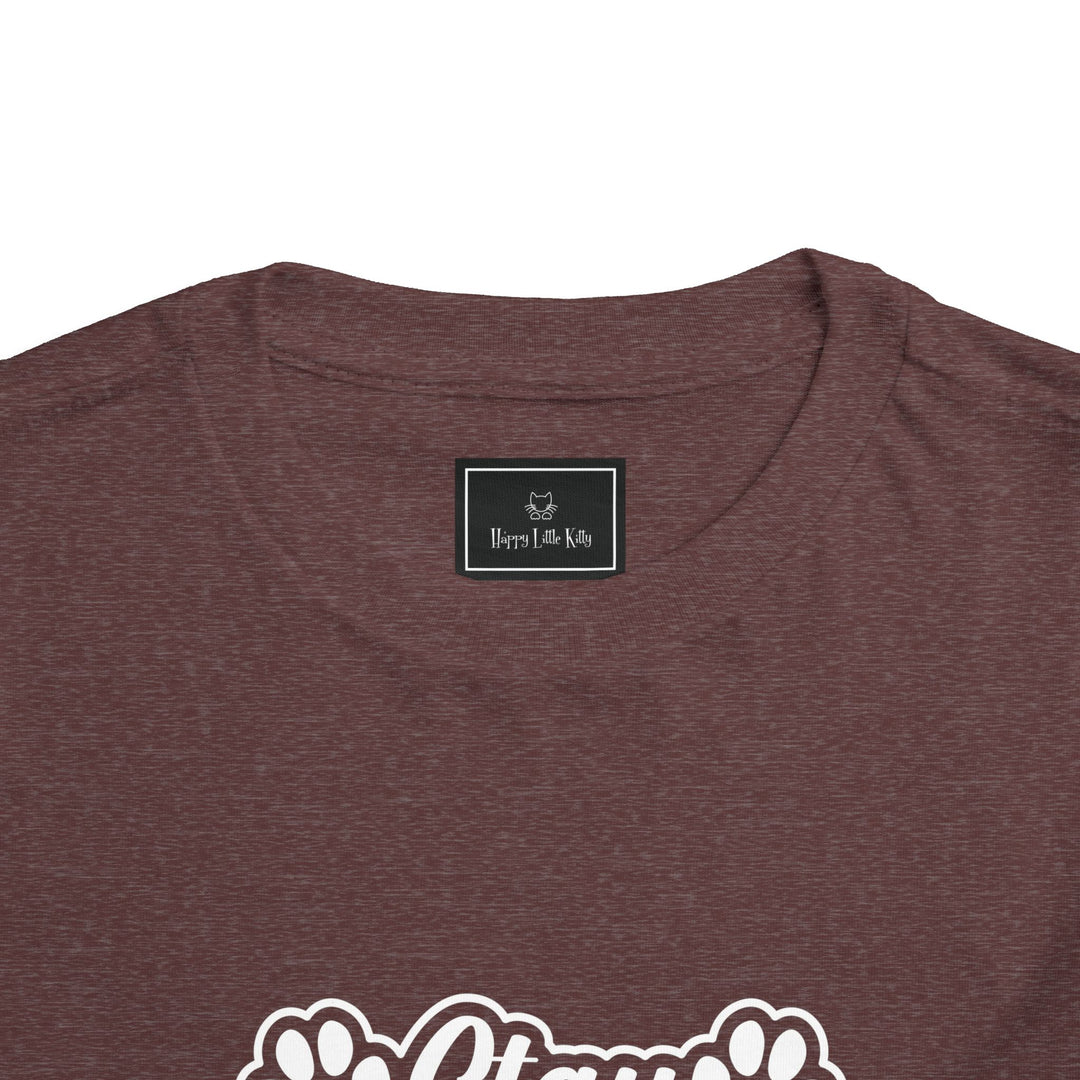 Stay Pawsitive Toddler Tee
