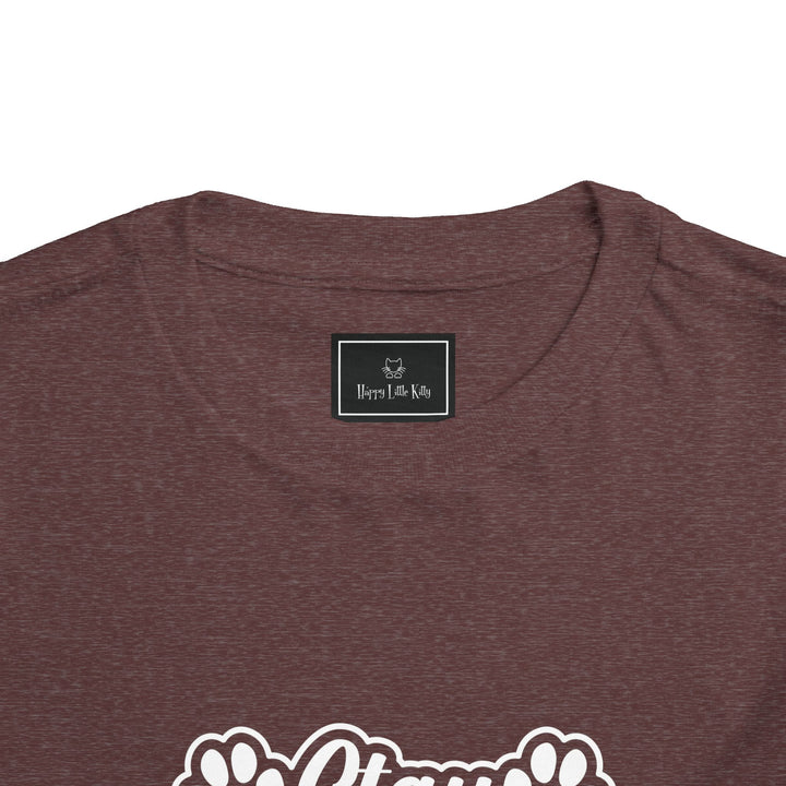 Stay Pawsitive Toddler Tee