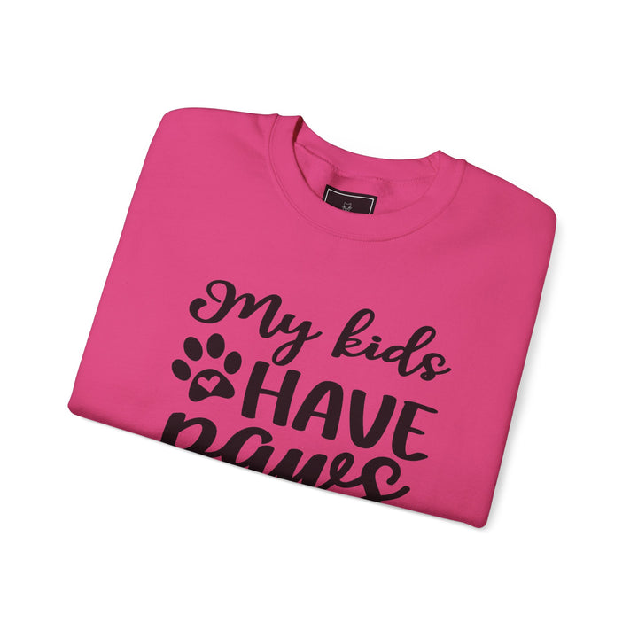 My Kids Have Paws Crewneck Sweatshirt