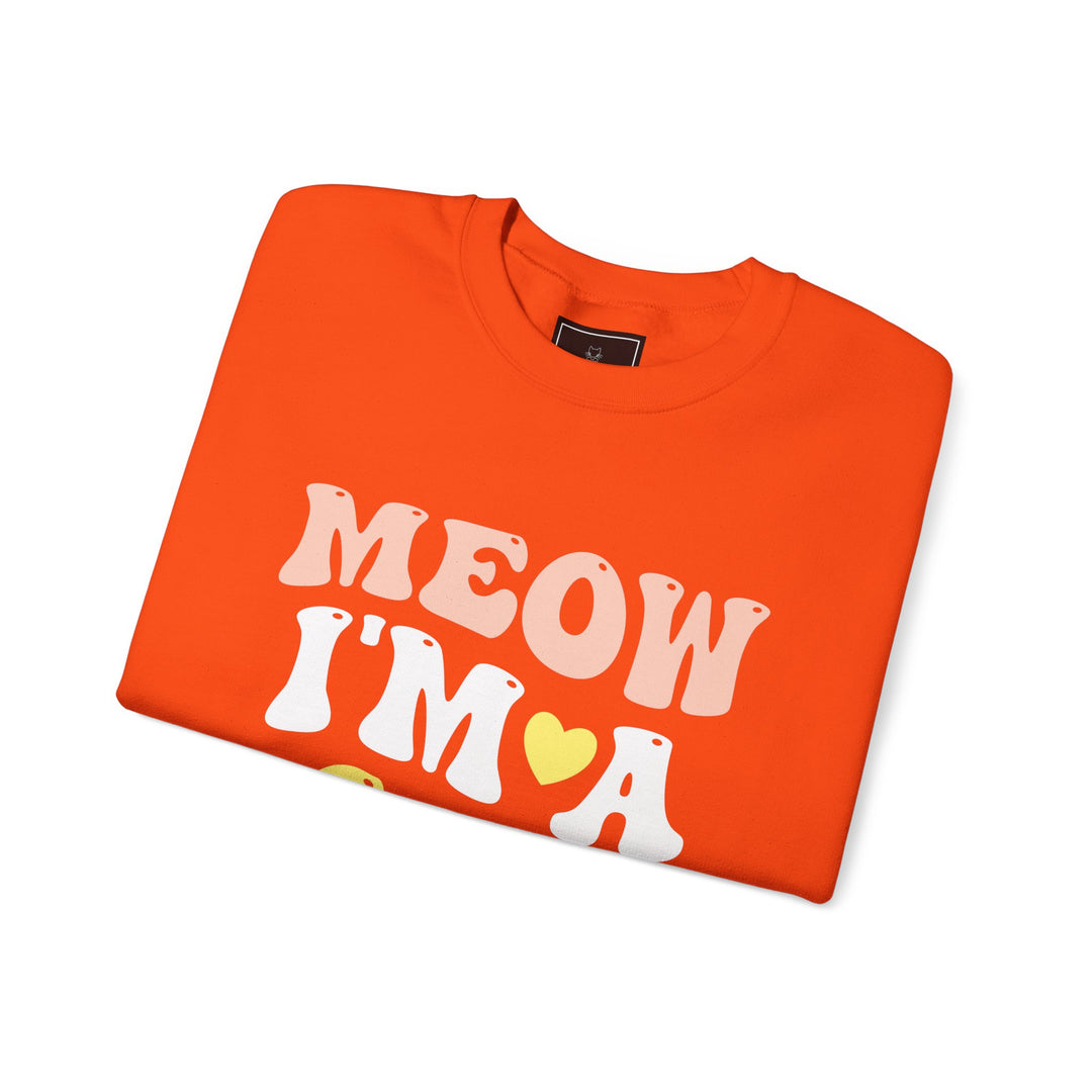 Meow I'm A Cat Unisex Crewneck Sweatshirt