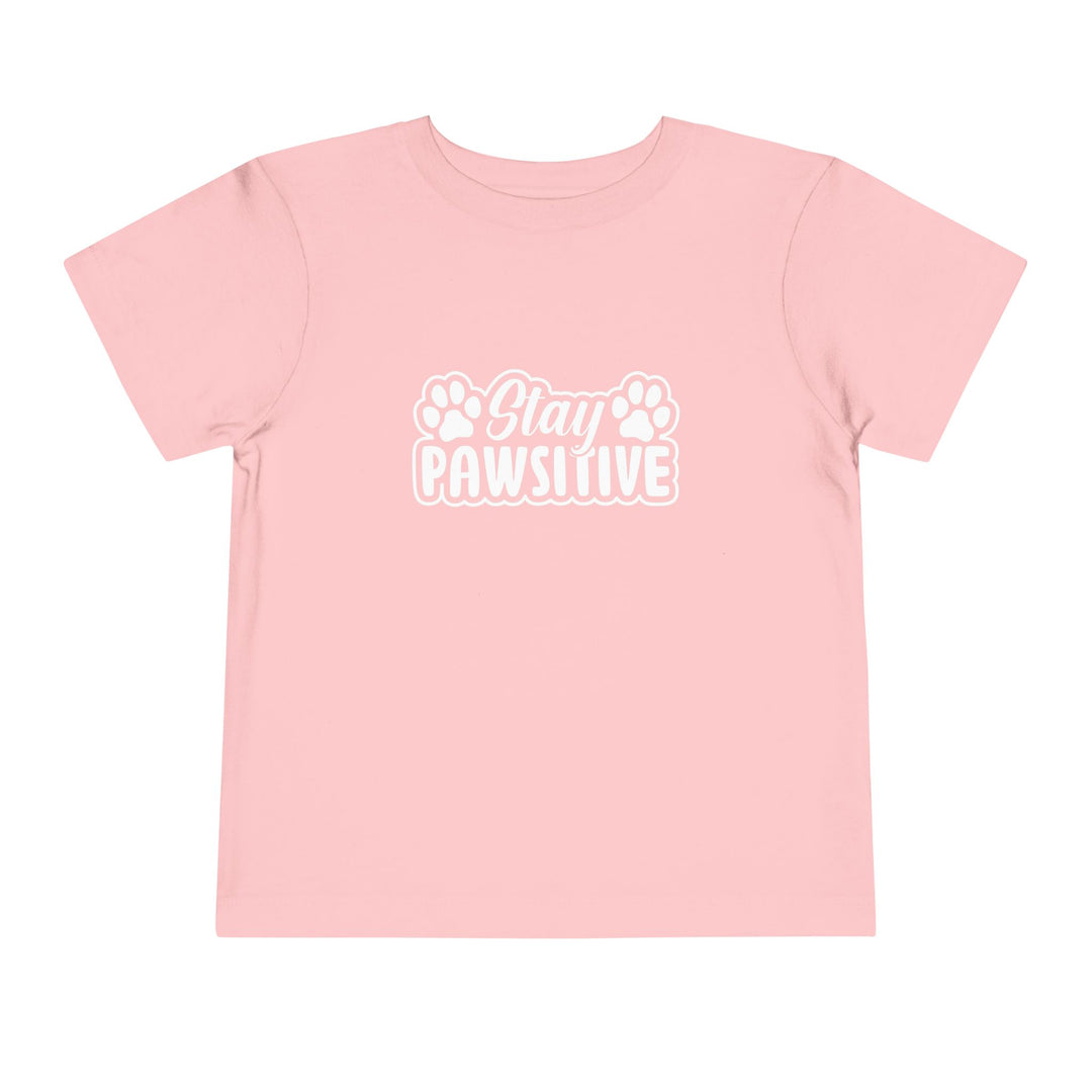 Stay Pawsitive Toddler Tee