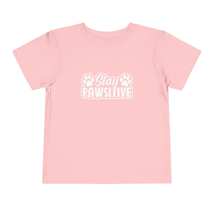 Stay Pawsitive Toddler Tee
