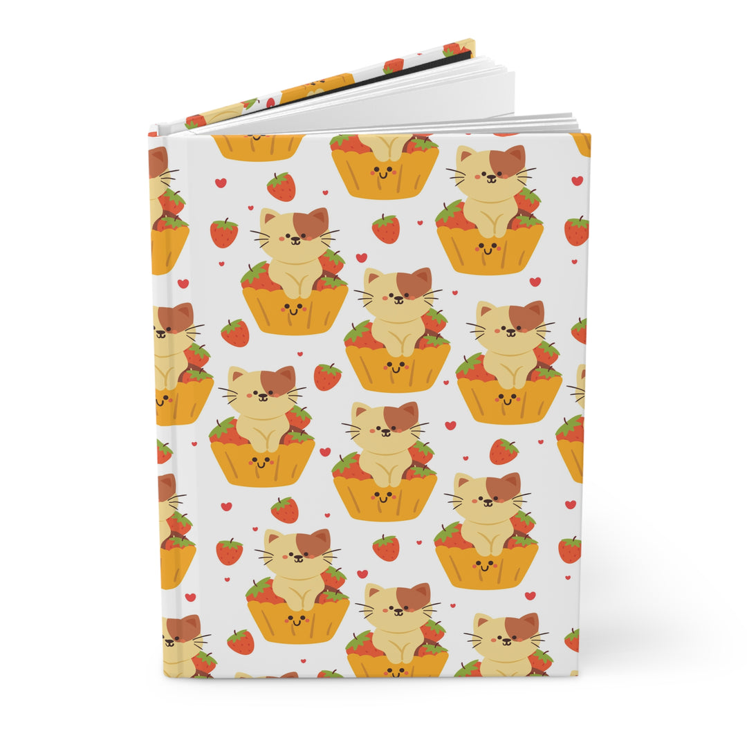 Cupcake Cat Hardcover Journal