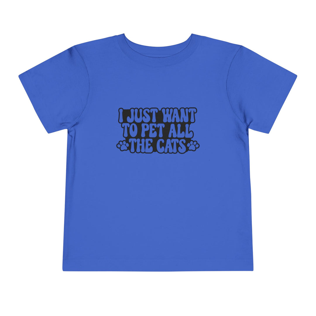 Pet All The Cats Toddler Tee