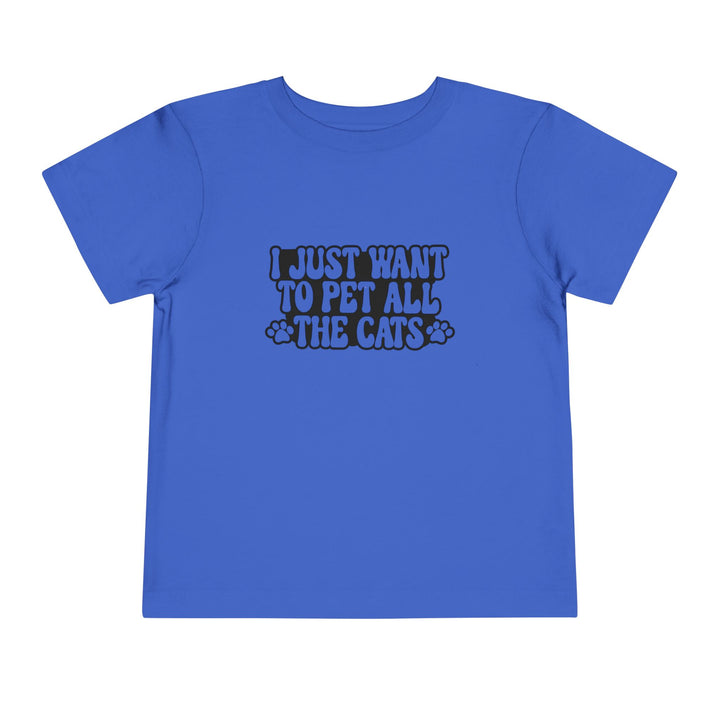 Pet All The Cats Toddler Tee