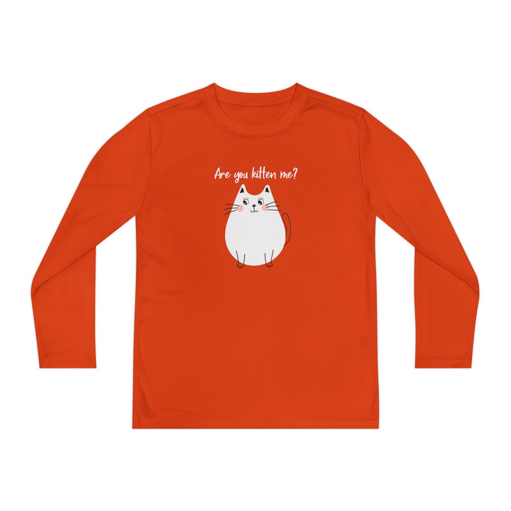 Kitten Me Youth Long Sleeve Tee