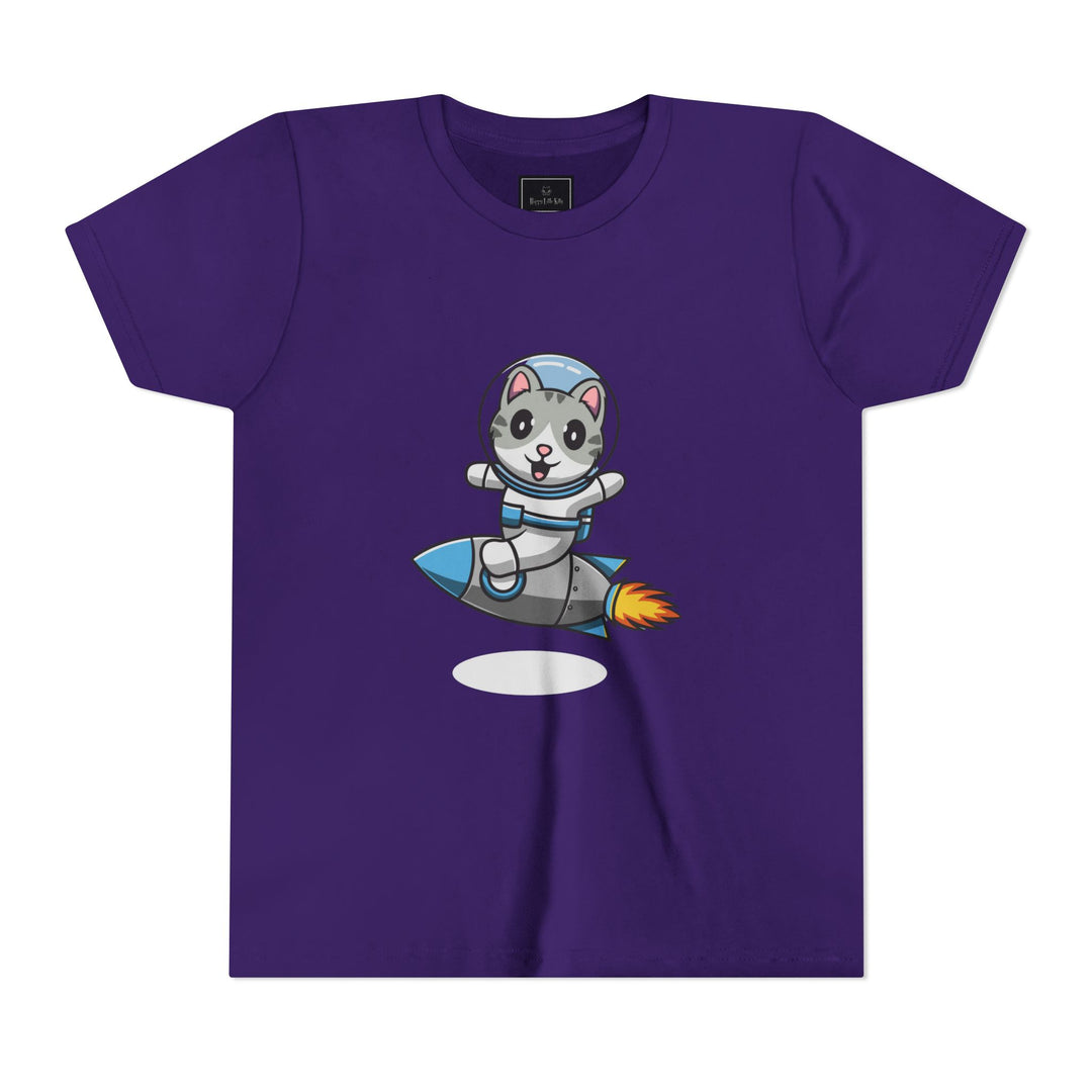 Rocket Kitty Youth Short Sleeve Tee