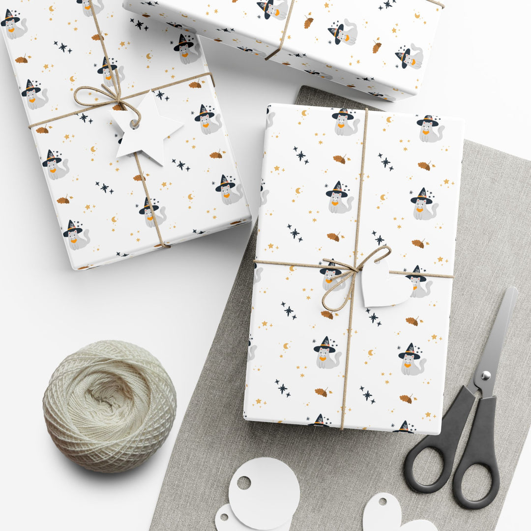 Trick or Treat Cat Gift Wrap