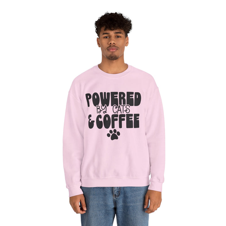 Cats and Coffee Crewneck Sweatshirt