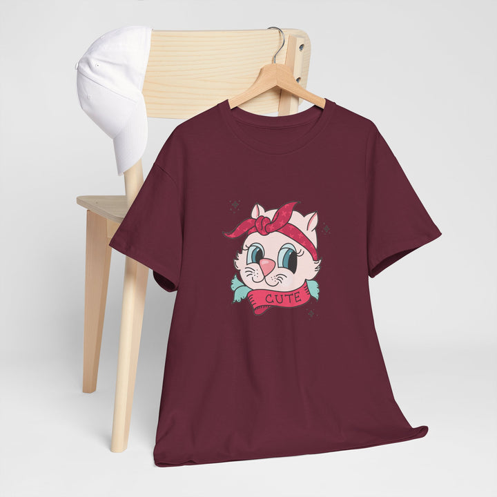 Tattoo Cat Cotton Tee