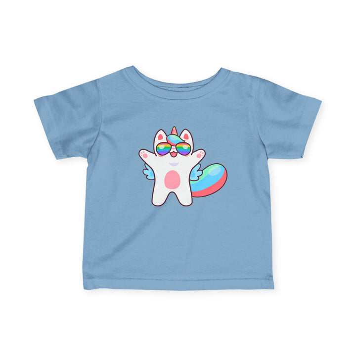 Caticorn Party Time Infant Fine Jersey Tee