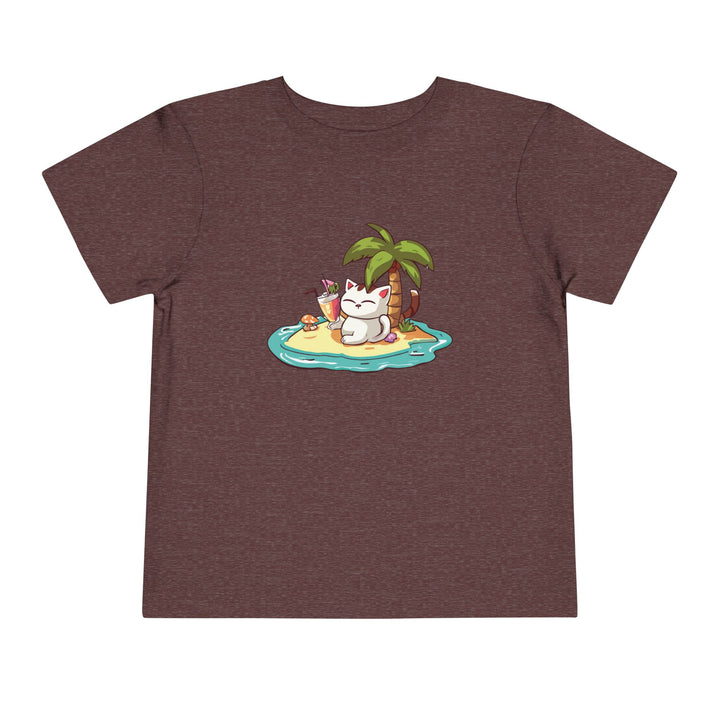 Tropical Cat Toddler Tee