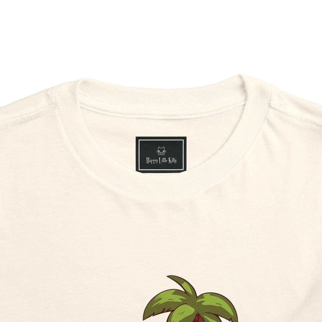 Tropical Cat Toddler Tee