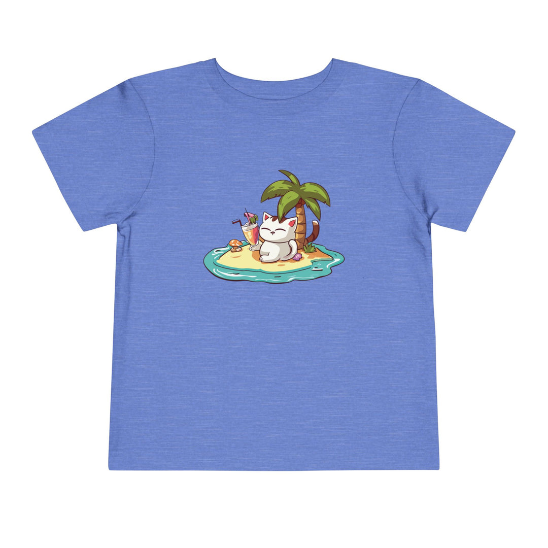 Tropical Cat Toddler Tee