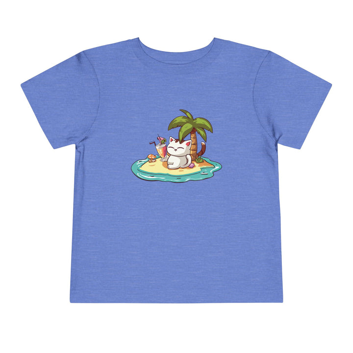 Tropical Cat Toddler Tee