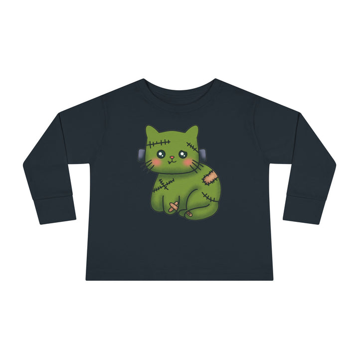 Frankenkitty Toddler Long Sleeve Tee