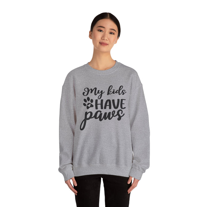 My Kids Have Paws Crewneck Sweatshirt