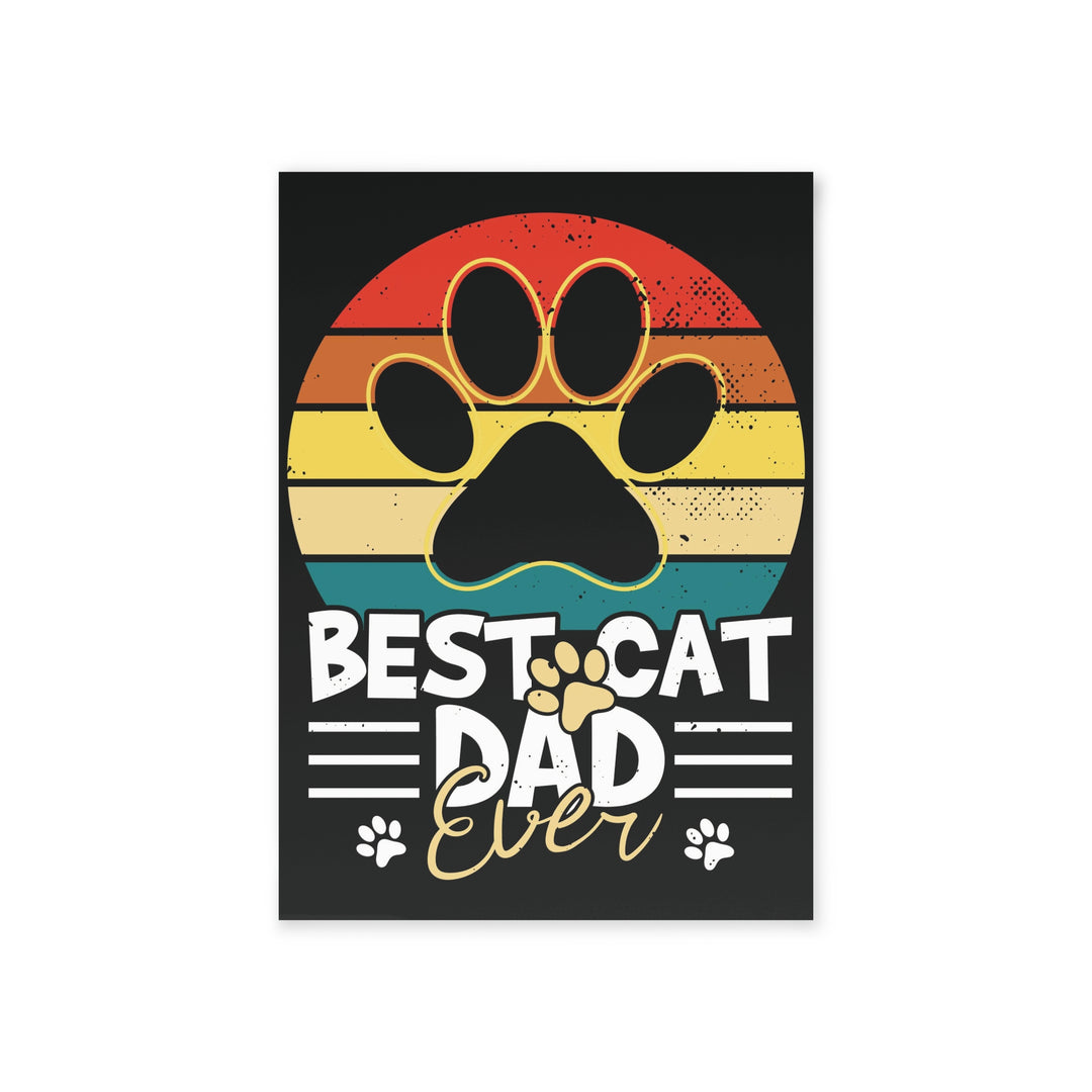 Best Cat Dad Ever Greeting Card