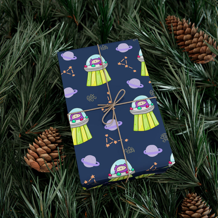 UFO Cat Gift Wrap