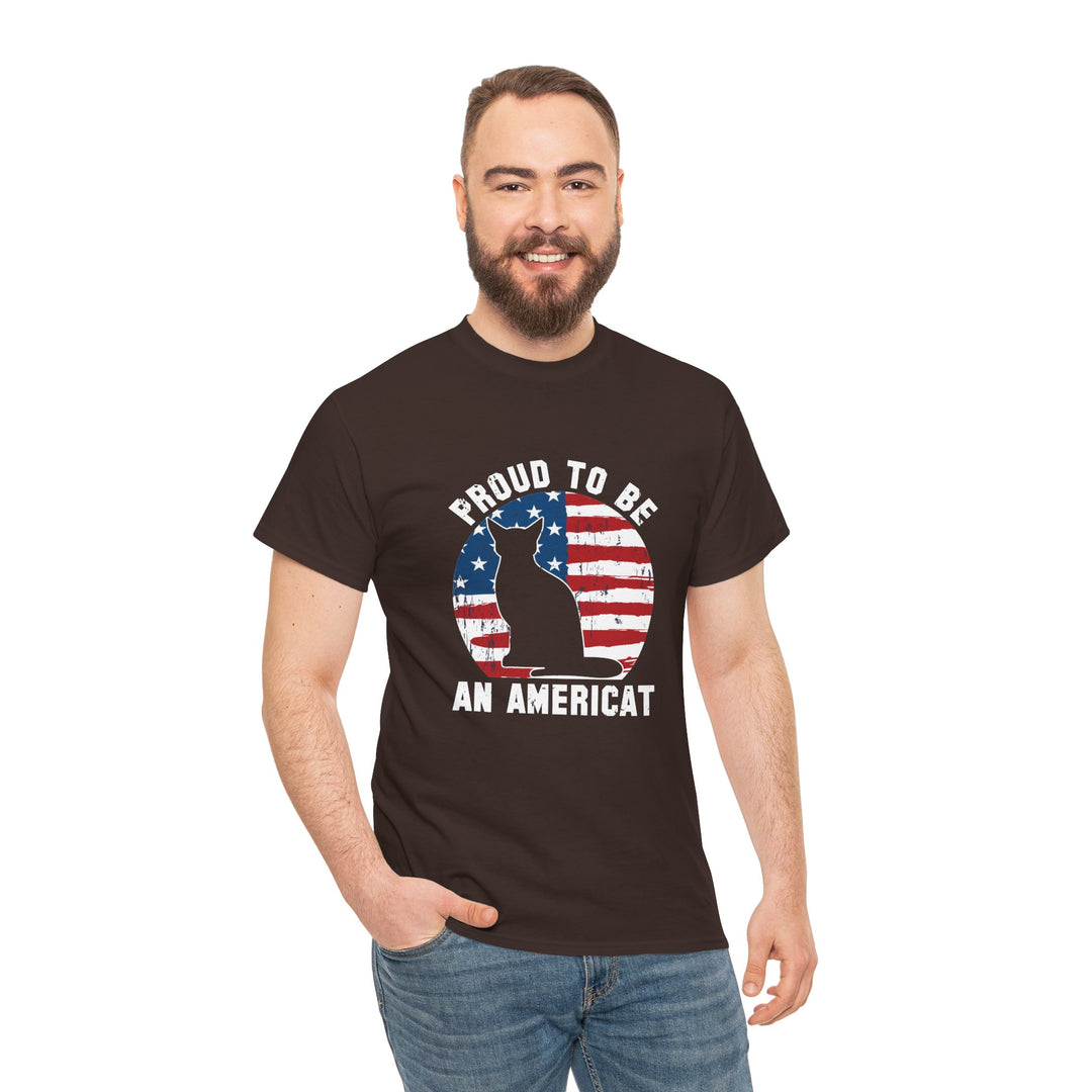 Proud to Be An Americat Cotton Tee