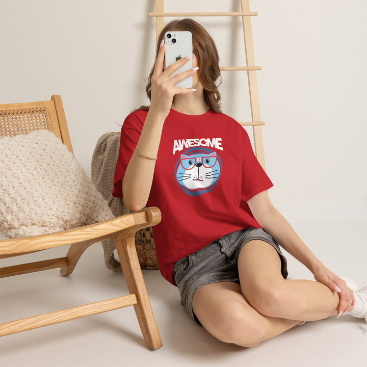 Awesome Cat Cotton Tee