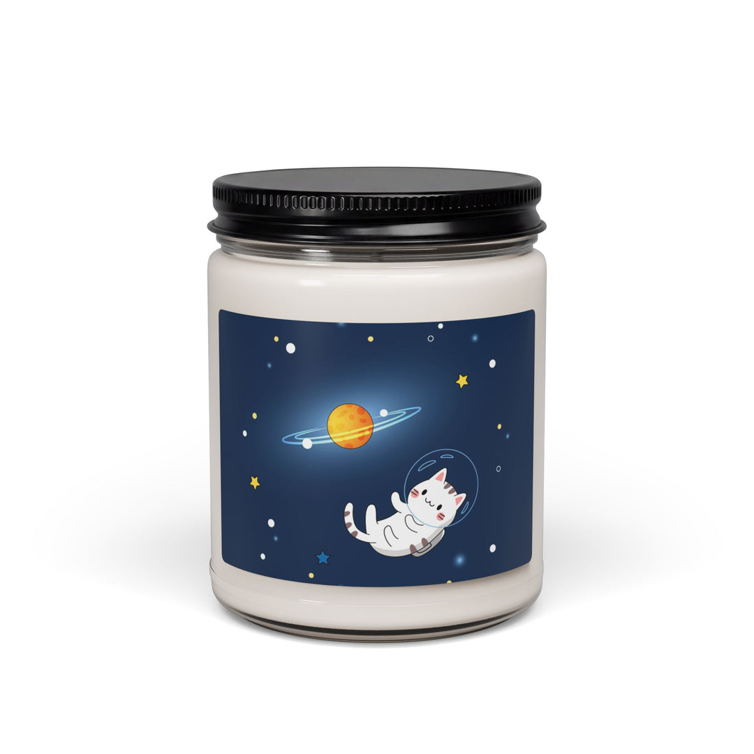 Cat in Space Scented Soy Candle, 9oz