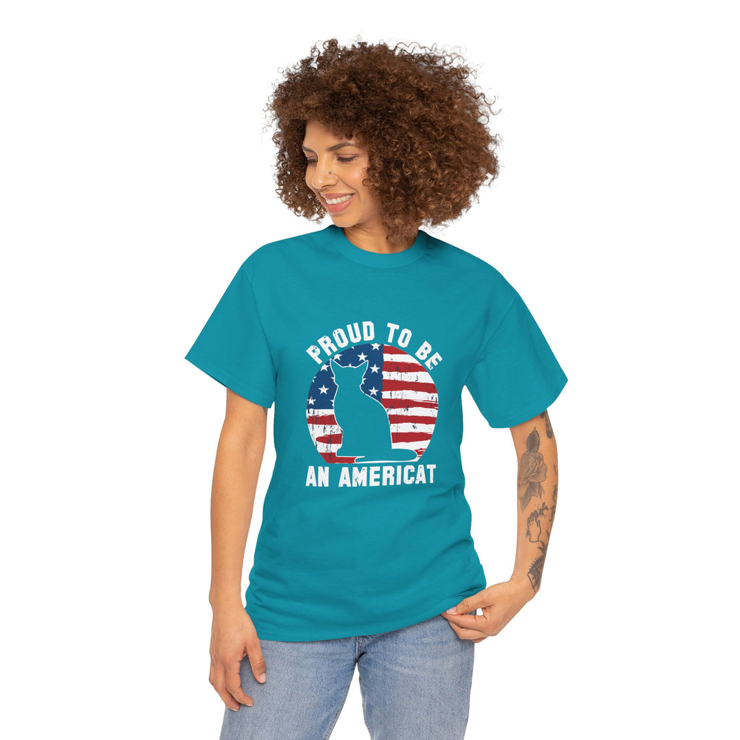 Proud to Be An Americat Cotton Tee