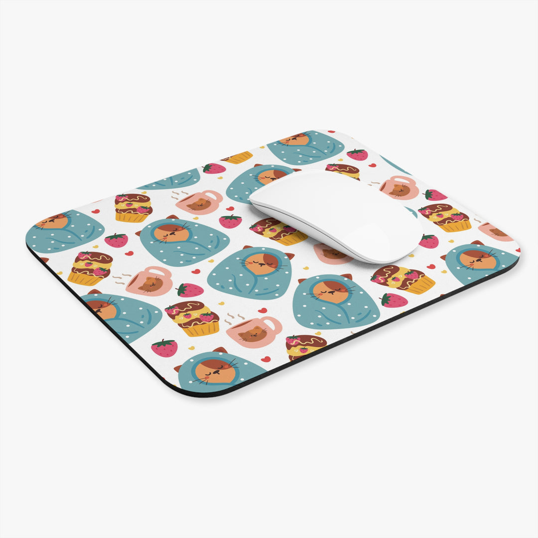 Blanket Cat Mouse Pad