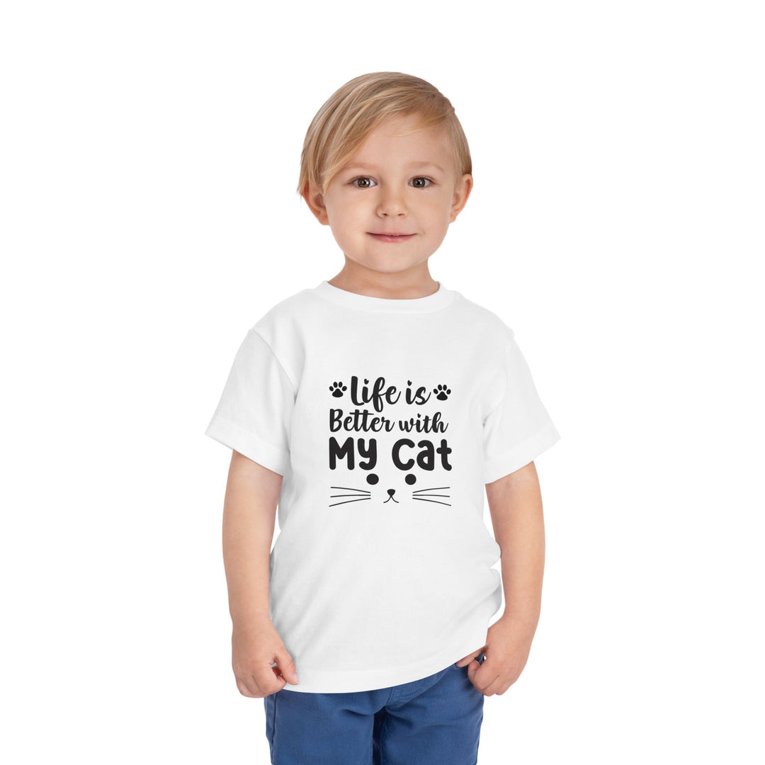 Better With My Cat Toddler Tee