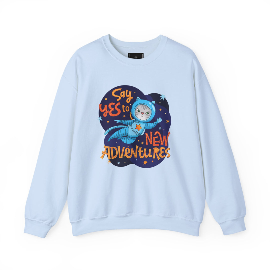 Adventure Kitty Crewneck Sweatshirt