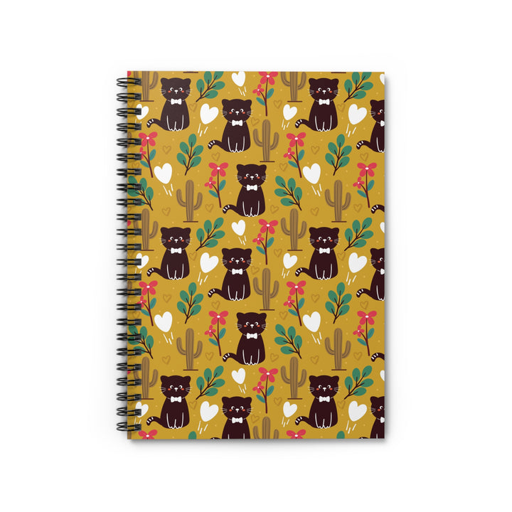 Cactus Cat Spiral Notebook