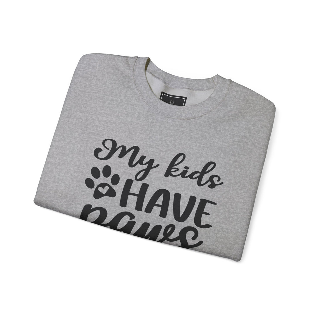 My Kids Have Paws Crewneck Sweatshirt