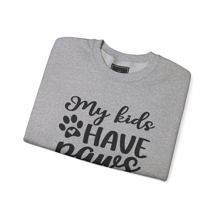 My Kids Have Paws Crewneck Sweatshirt