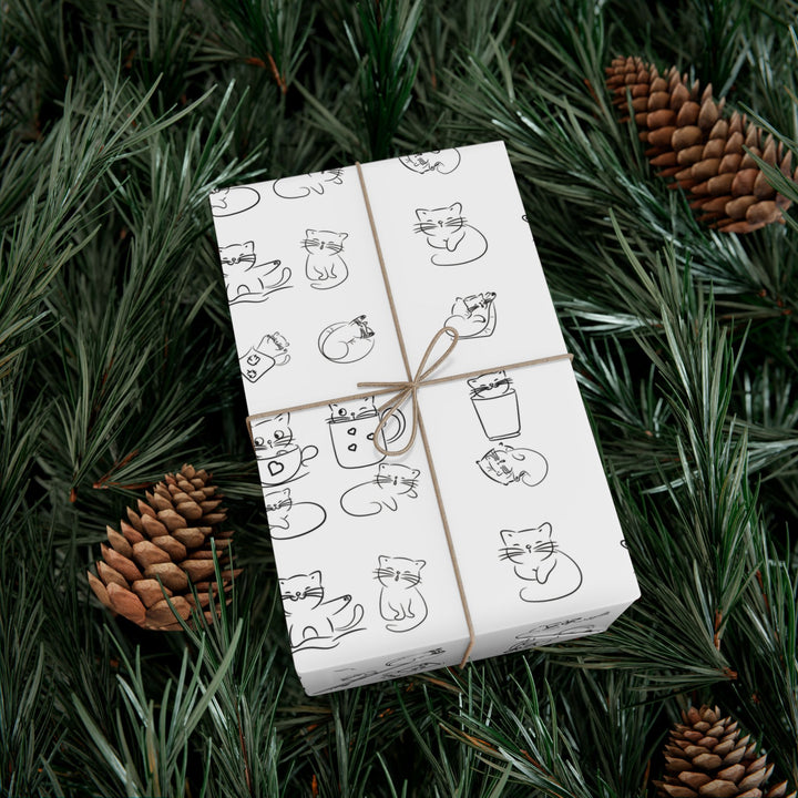 Doodle Cat Gift Wrap