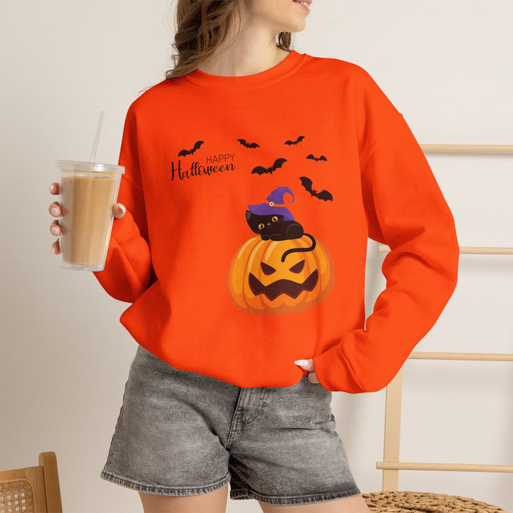 Cat-O-Lantern Crewneck Sweatshirt