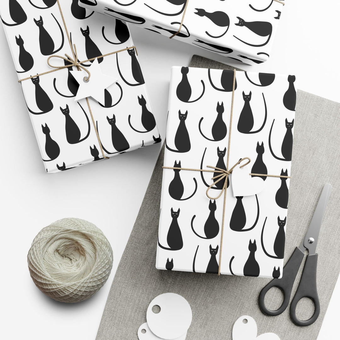 Black Cat Bliss Gift Wrap