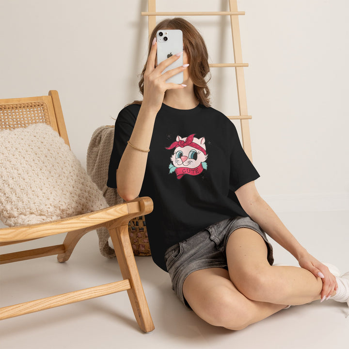 Tattoo Cat Cotton Tee