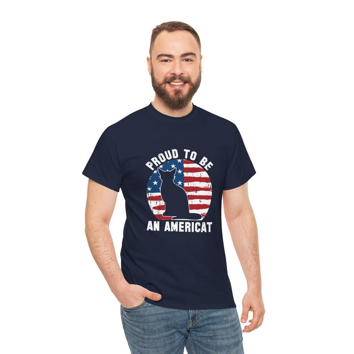 Proud to Be An Americat Cotton Tee