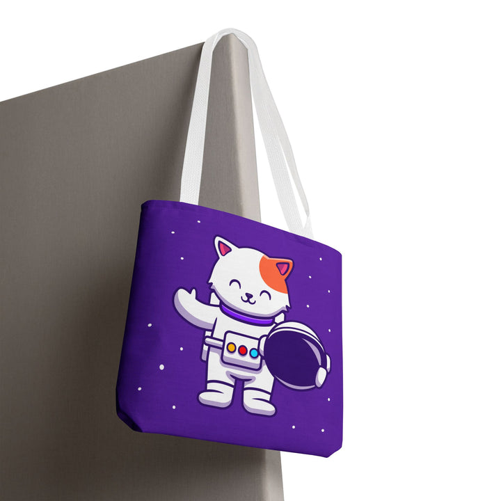 Astronaut Cat Tote Bag
