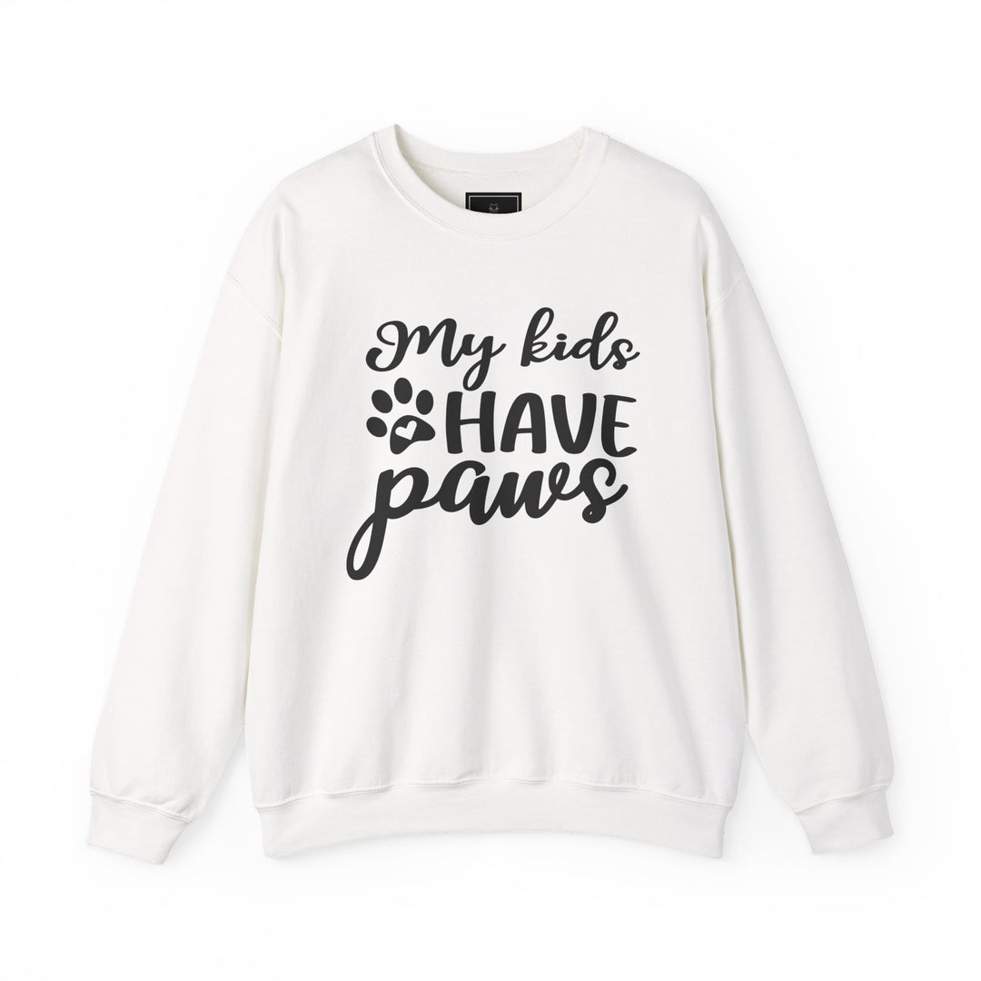 My Kids Have Paws Crewneck Sweatshirt