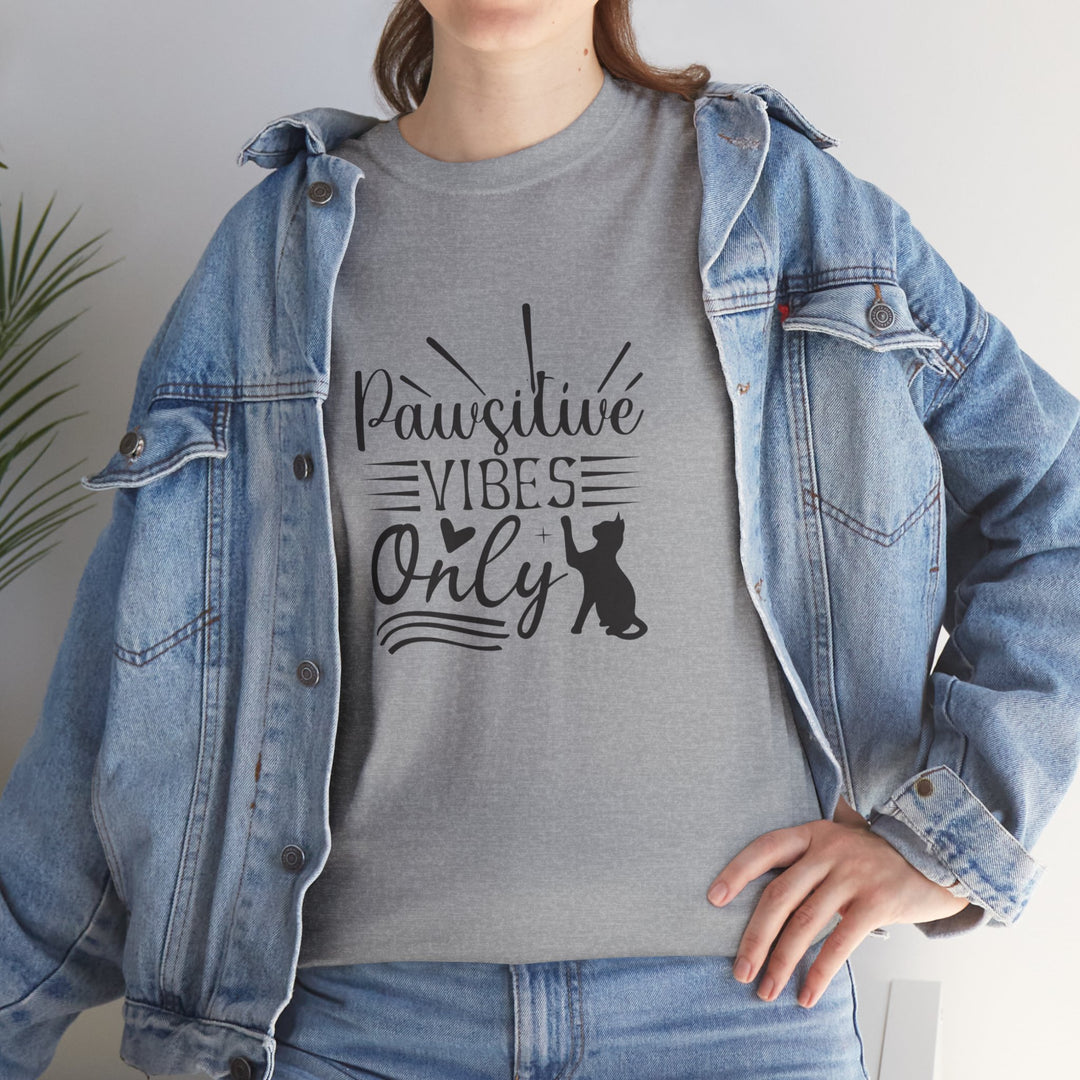 Pawsitive Vibes Cotton Tee