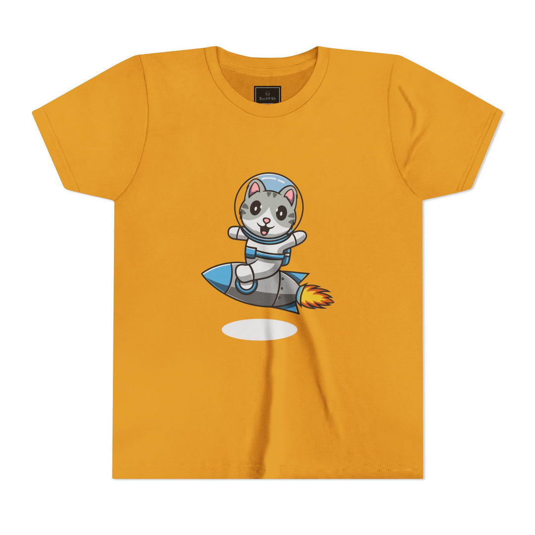 Rocket Kitty Youth Short Sleeve Tee