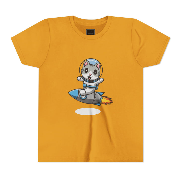 Rocket Kitty Youth Short Sleeve Tee