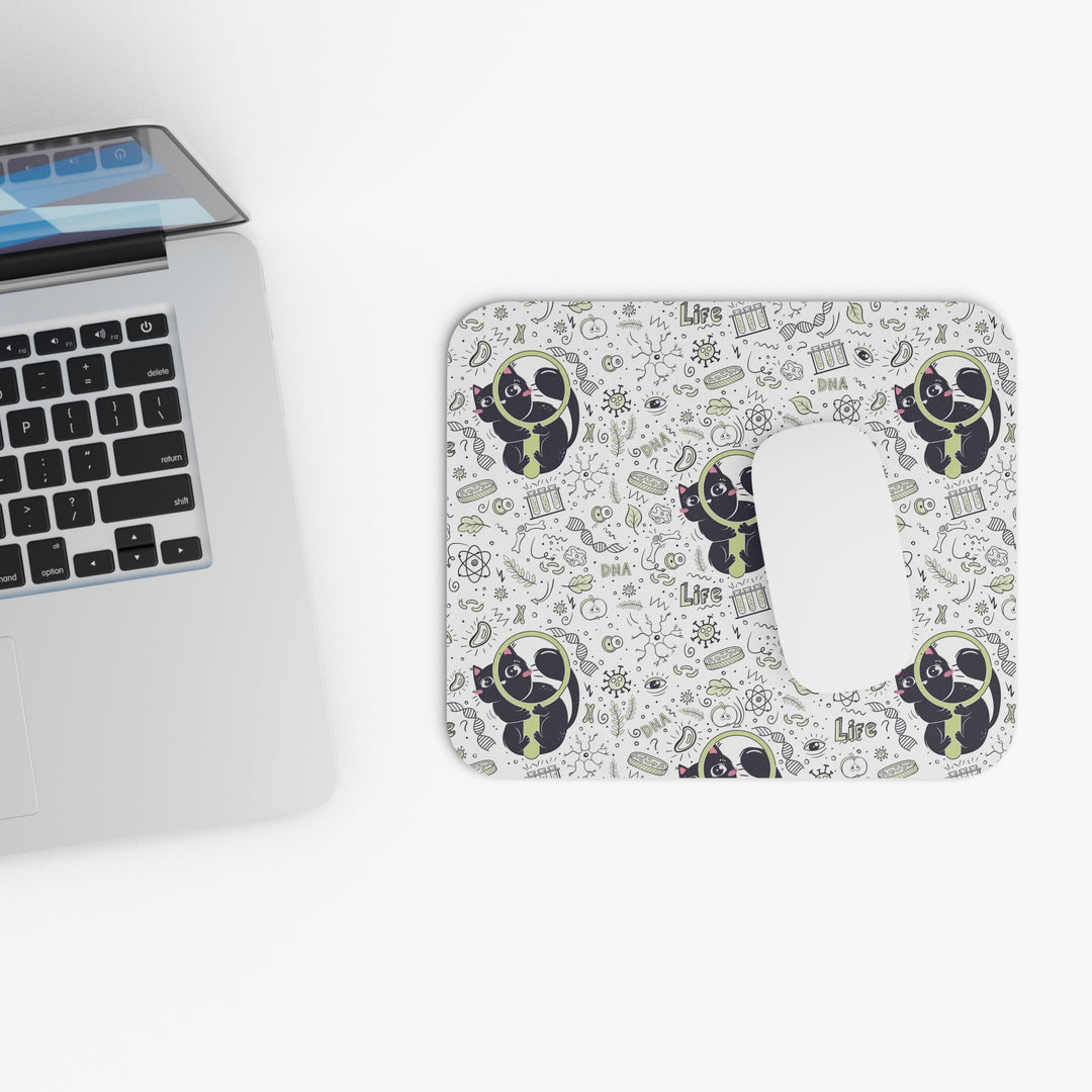 Biology Cat Mouse Pad