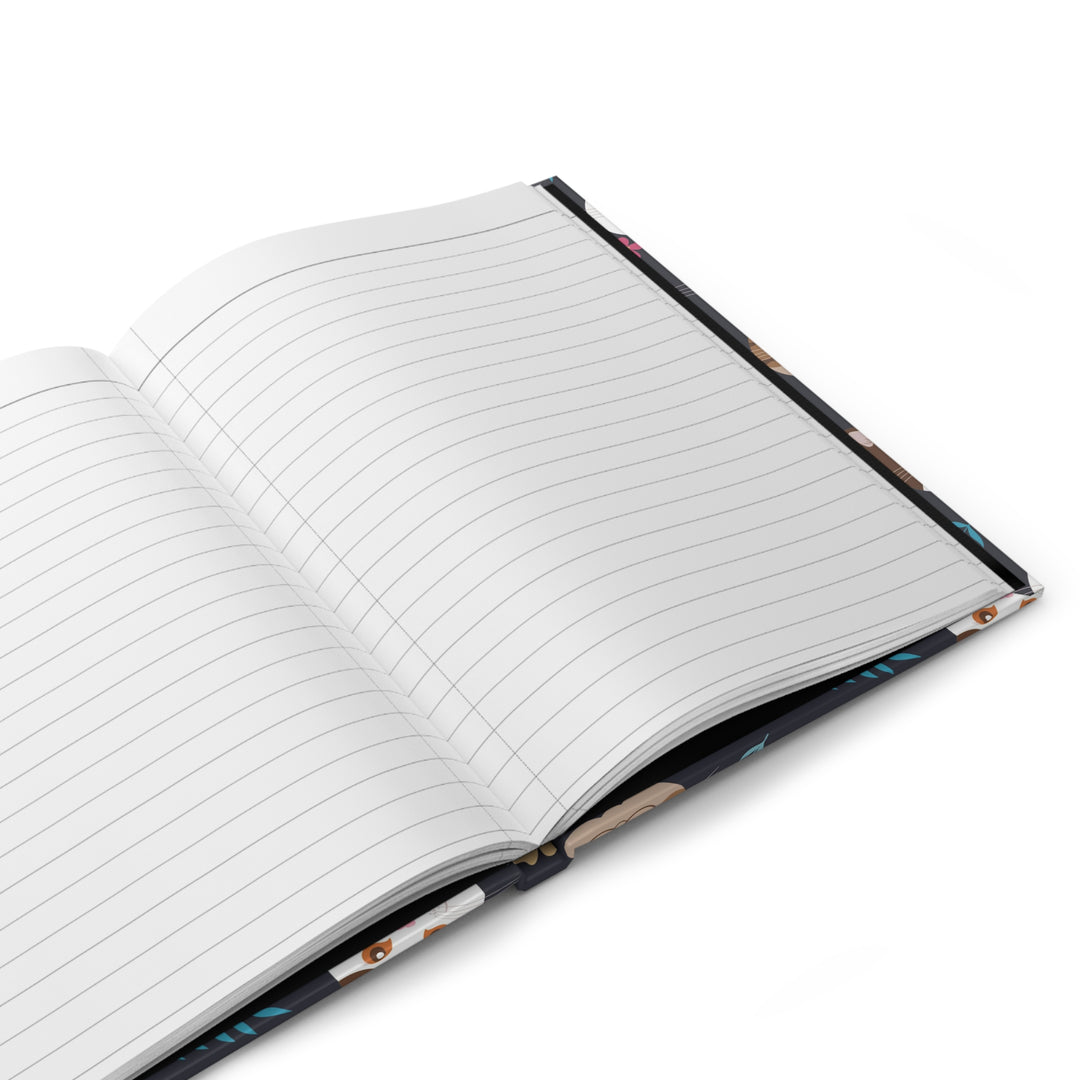 Dark Whisker Delight Hardcover Journal
