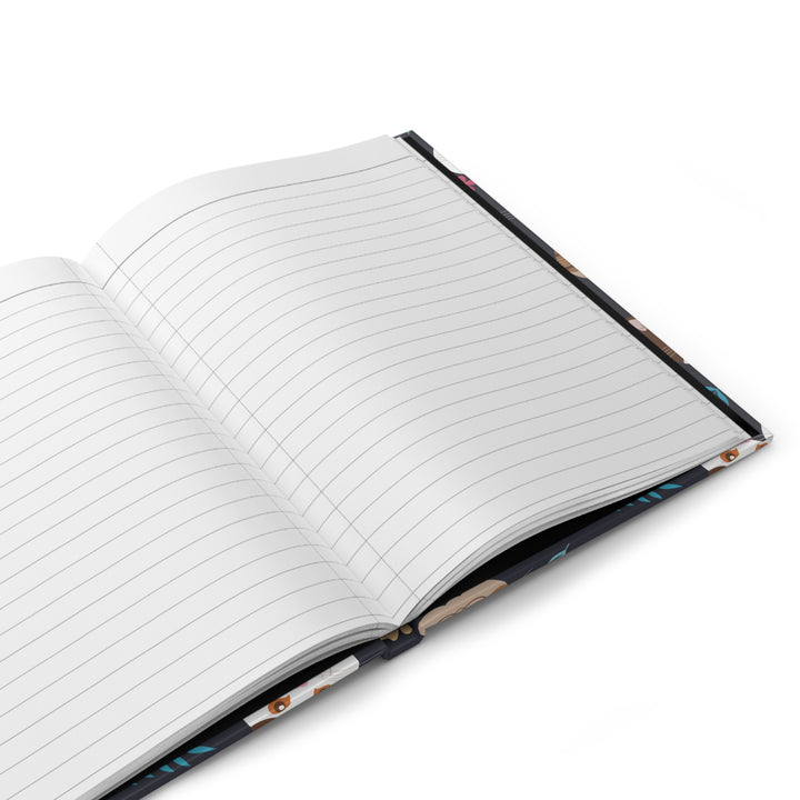 Dark Whisker Delight Hardcover Journal