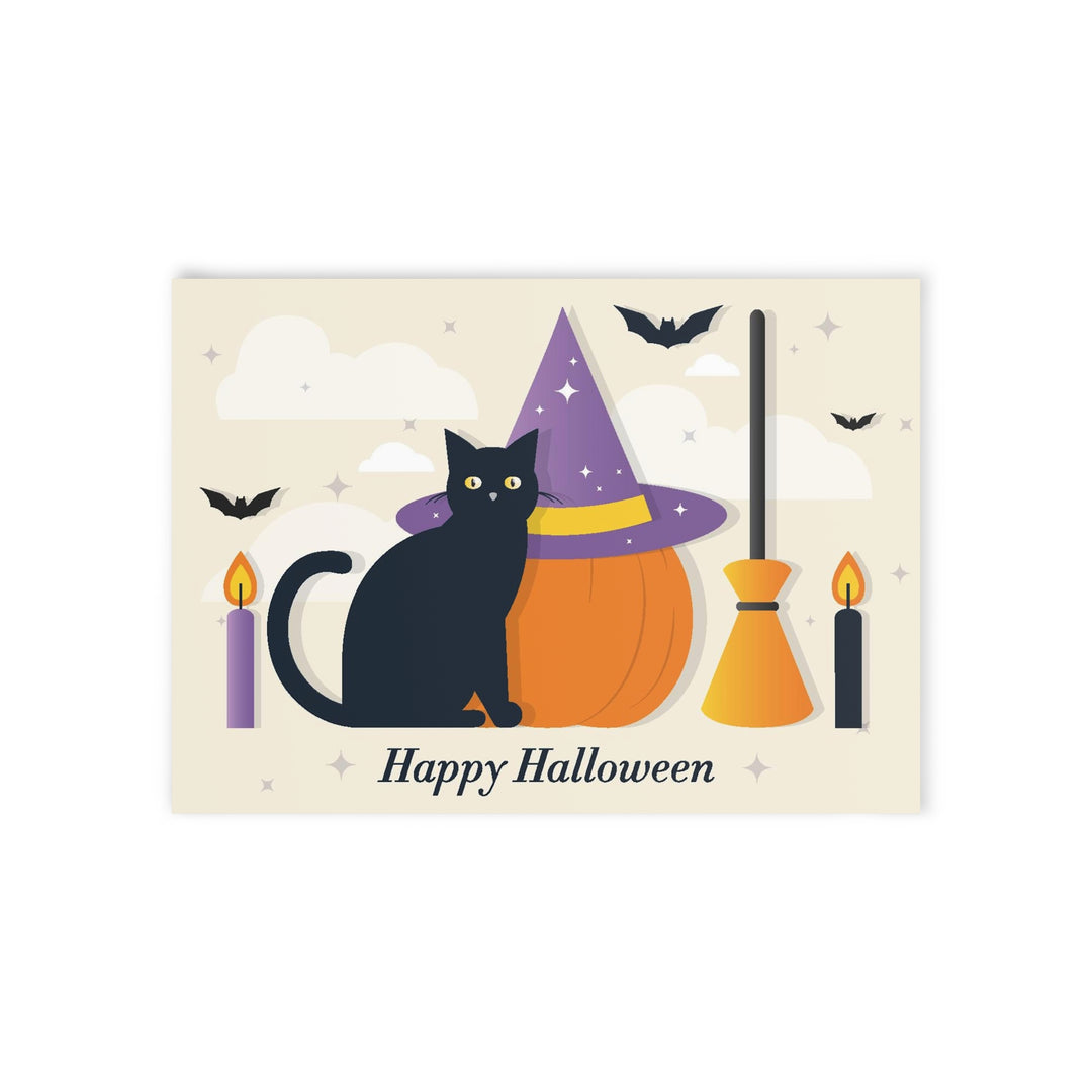 Purrfect Halloween Greeting Card