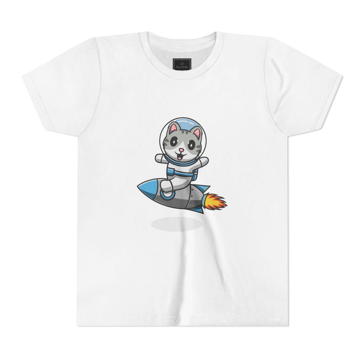 Rocket Kitty Youth Short Sleeve Tee