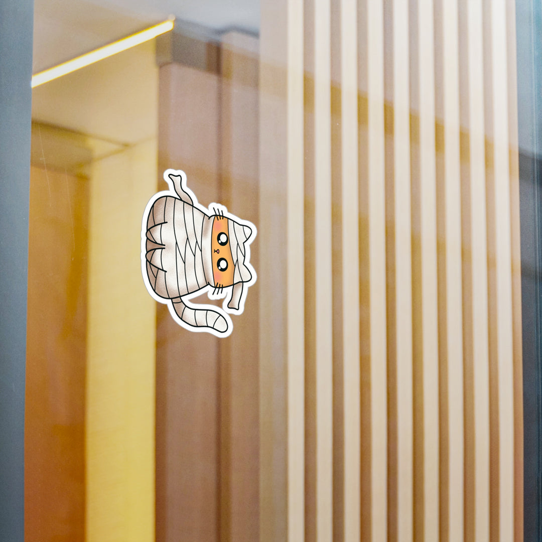 Mummy Cat Sticker