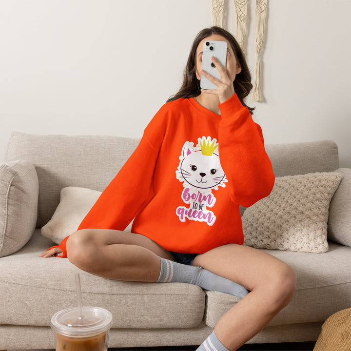 Queen Kitty Crewneck Sweatshirt